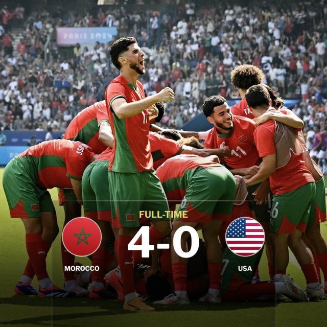 皇冠APP下载-摩洛哥欧洲战队杀入奥运4强！再战西班牙复制2022？